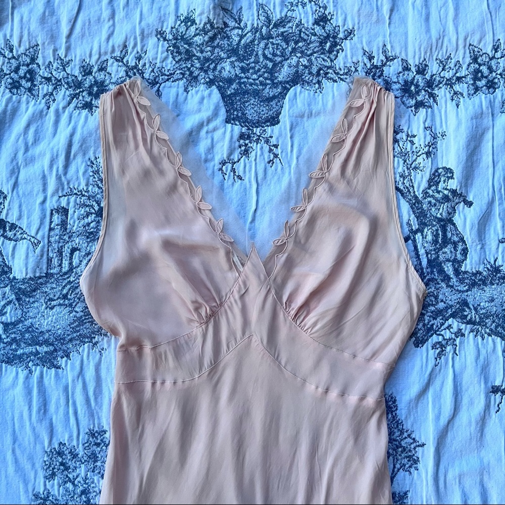 Vintage lace slip nightgown